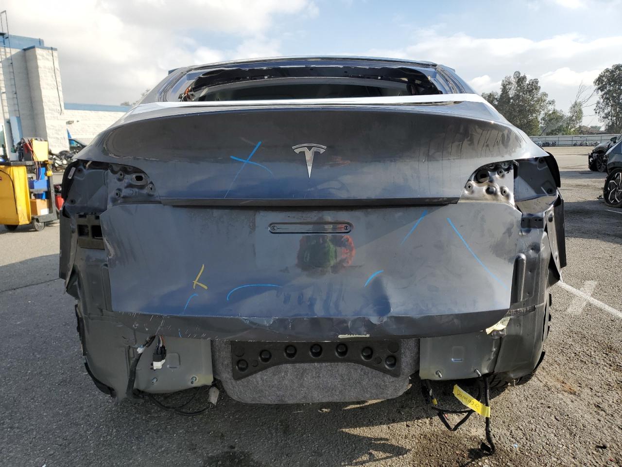 2020 Tesla Model Y VIN: 5YJYGDEE9LF053893 Lot: 91926345