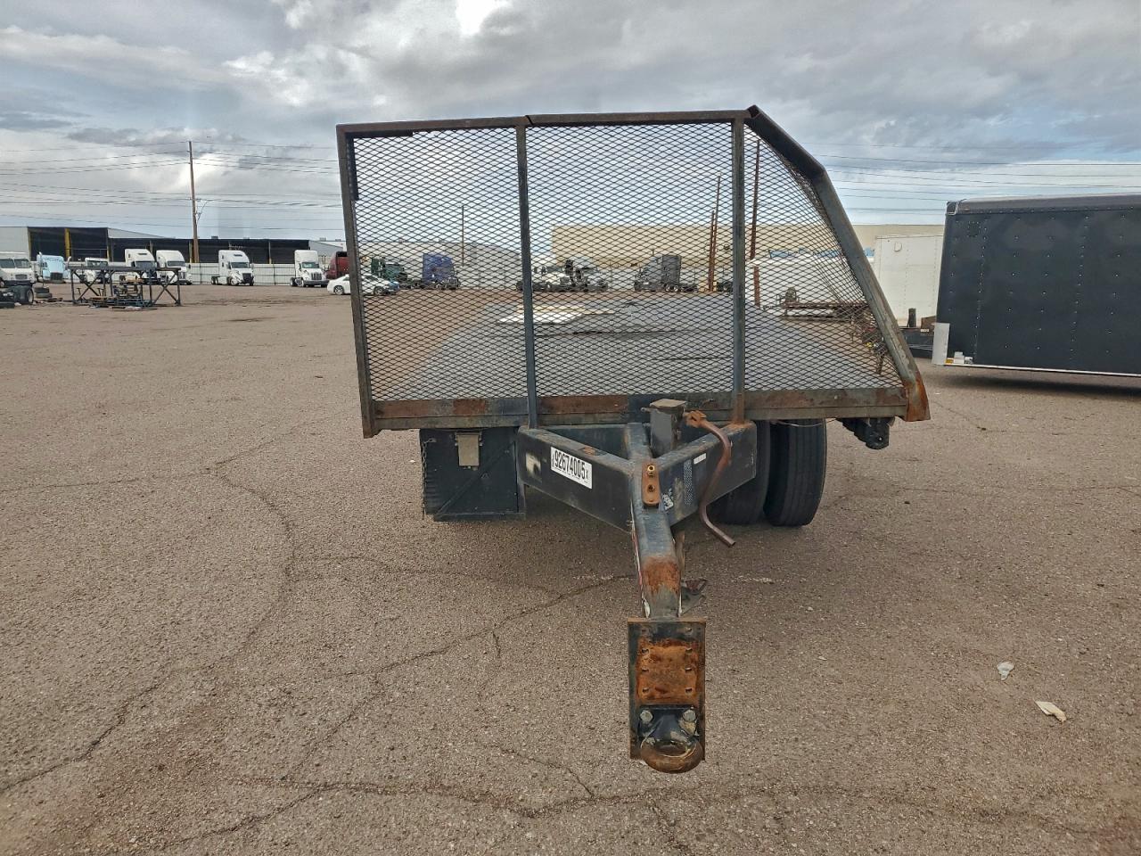 2000 Great Lakes Flatbed Trailer VIN: 1G9CH1626YS139088 Lot: 92674005