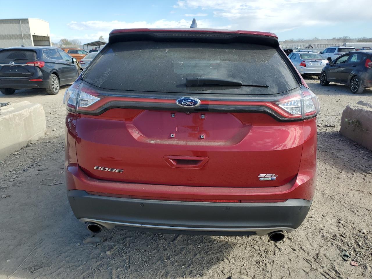 2018 Ford Edge Sel VIN: 2FMPK4J90JBC29772 Lot: 91650165