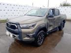 2021 TOYOTA HILUX INVINCIBLE X D/CAB PICK UP 2.8 D-4D AUTO for sale at Copart SANDTOFT