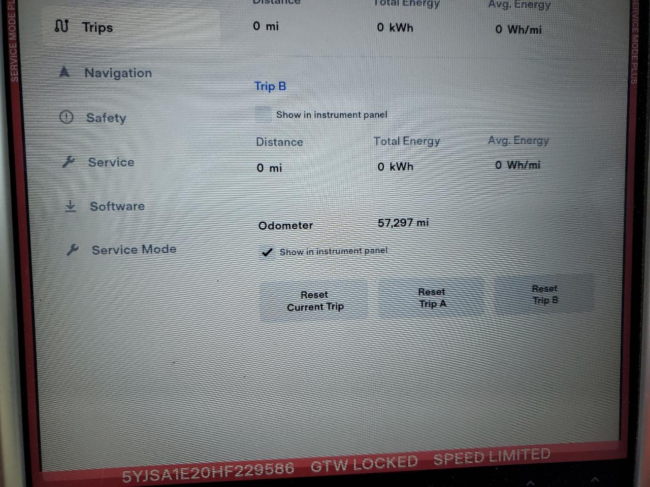 2017 Tesla Model S VIN: 5YJSA1E20HF229586 Lot: 91024405