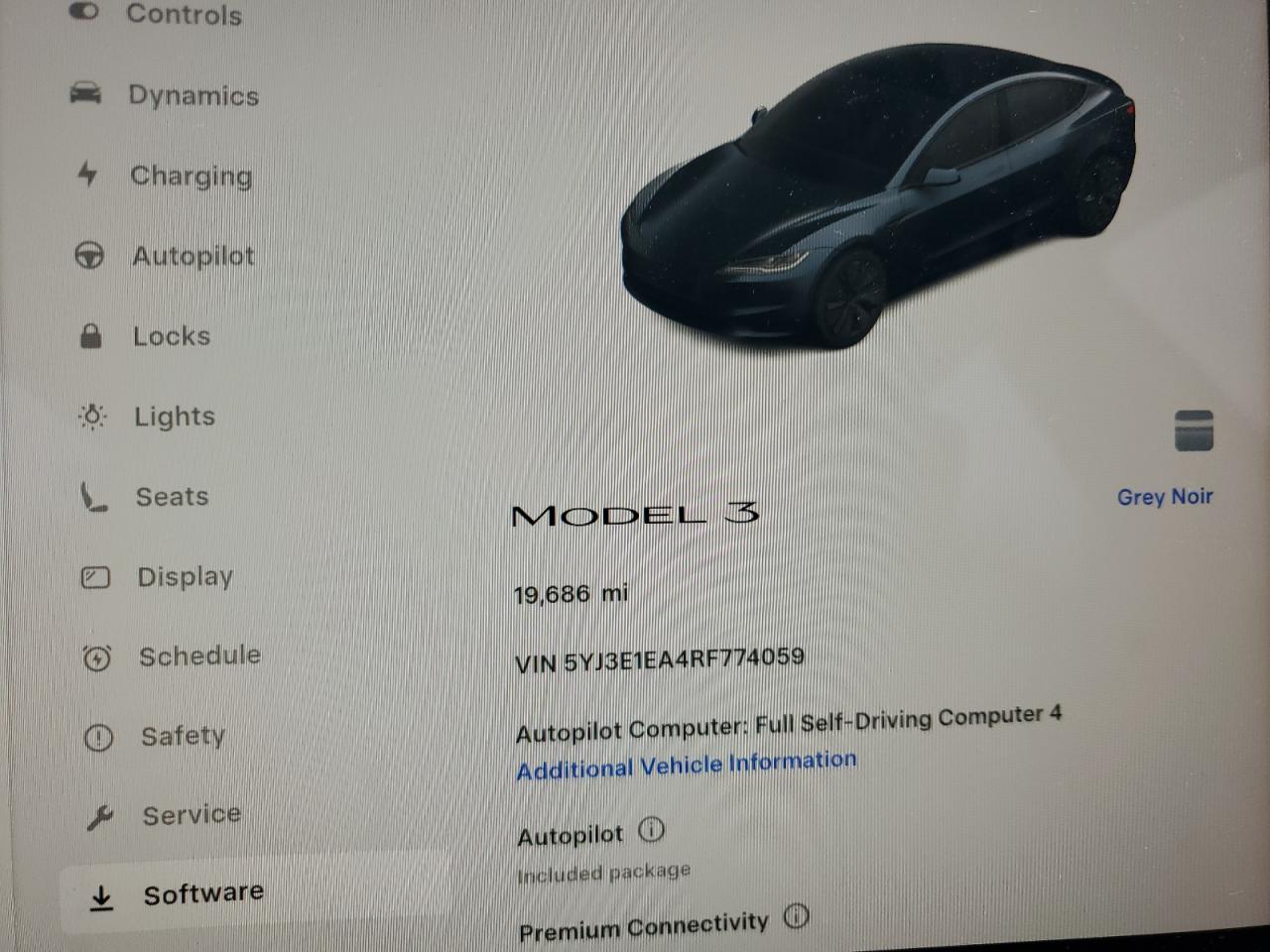 2024 Tesla Model 3 VIN: 5YJ3E1EA4RF774059 Lot: 91657555