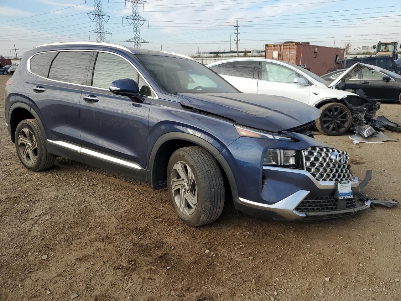 2022 Hyundai Santa Fe Sel VIN: 5NMS3DAJ7NH444160 Lot: 91087405