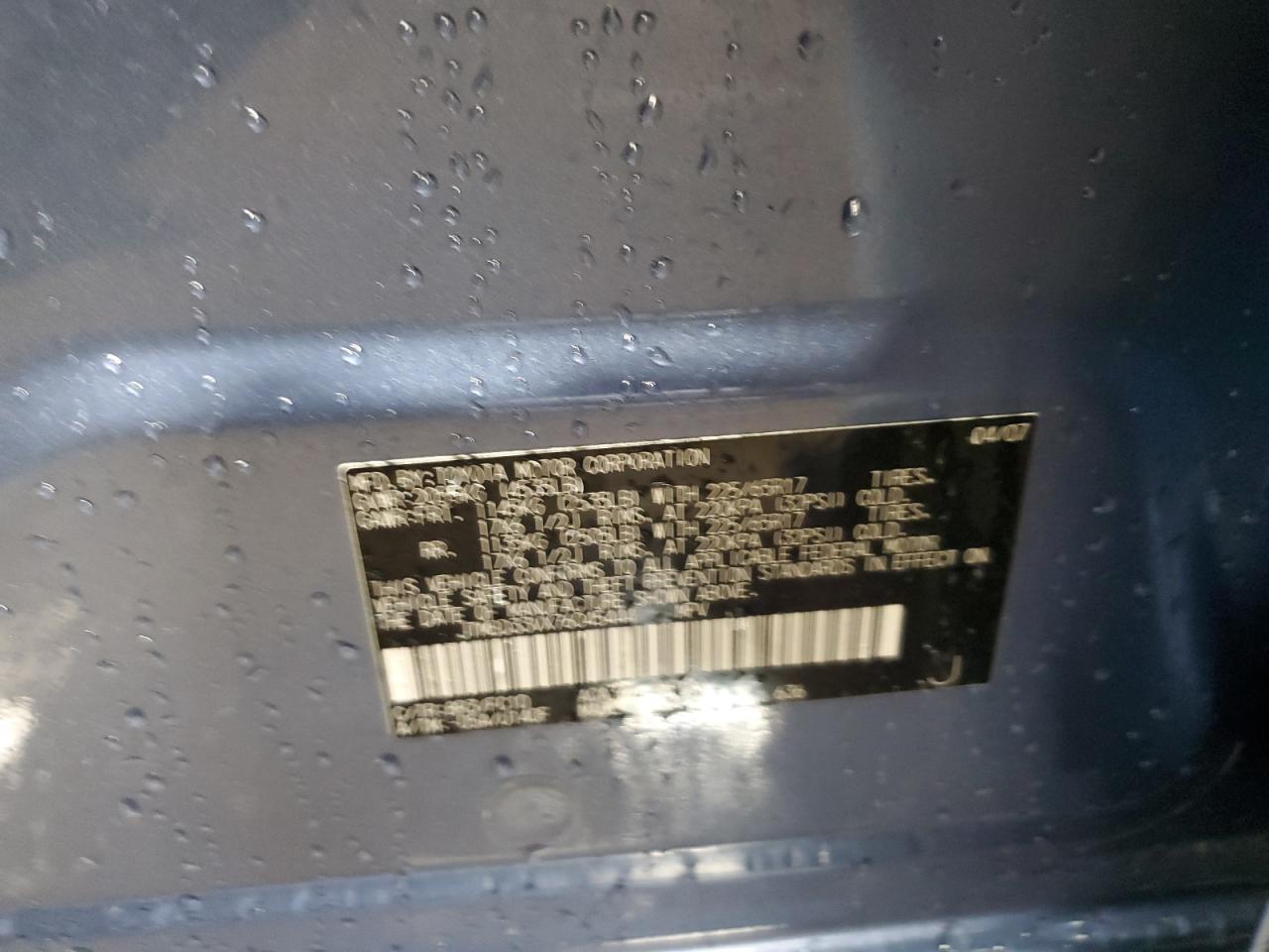 2007 Toyota Rav4 VIN: JTMBD33VX76045444 Lot: 93839505