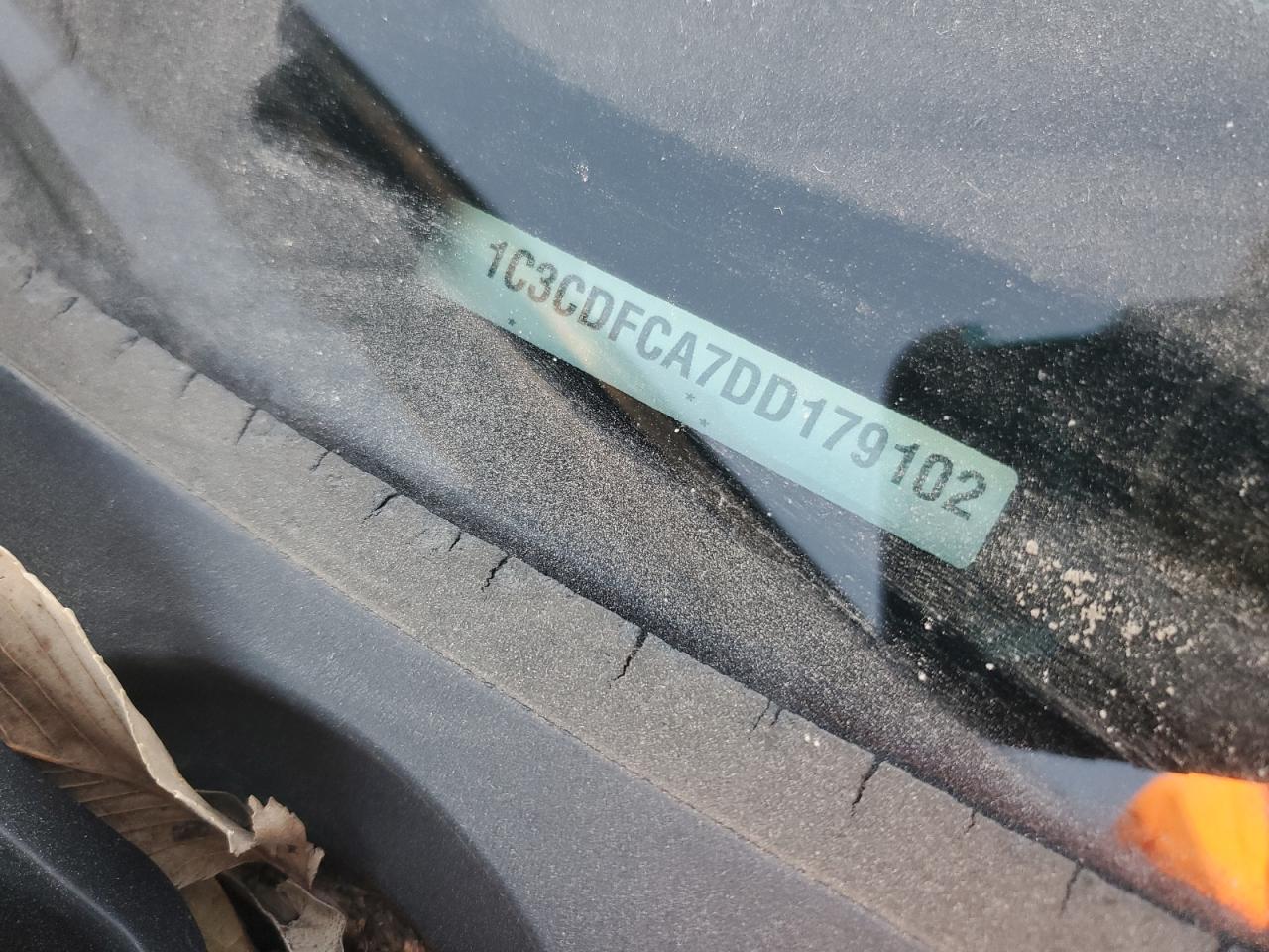 2013 Dodge Dart Limited VIN: 1C3CDFCA7DD179102 Lot: 92598305