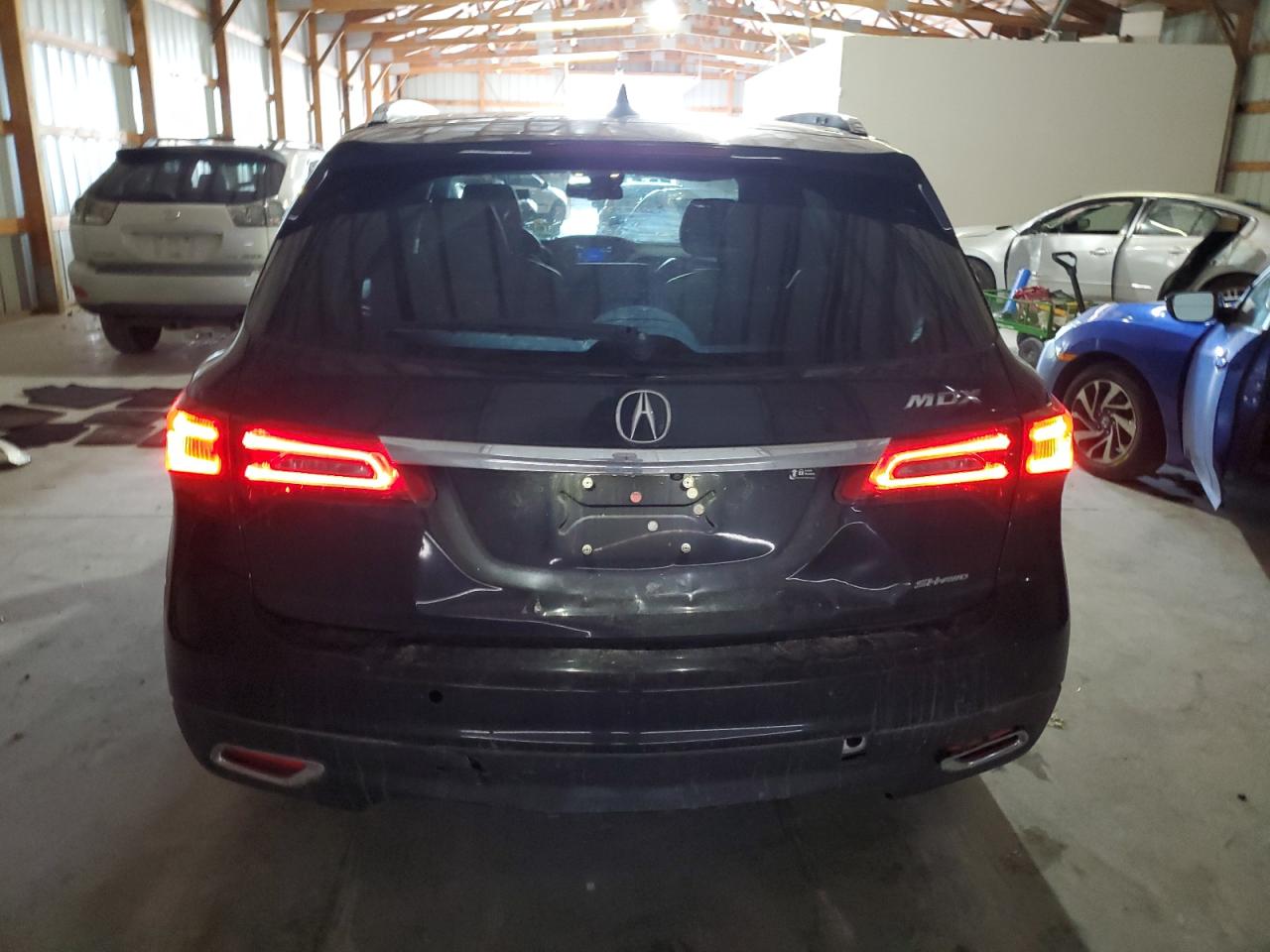 2014 Acura Mdx Advance VIN: 5FRYD4H84EB010434 Lot: 92166665