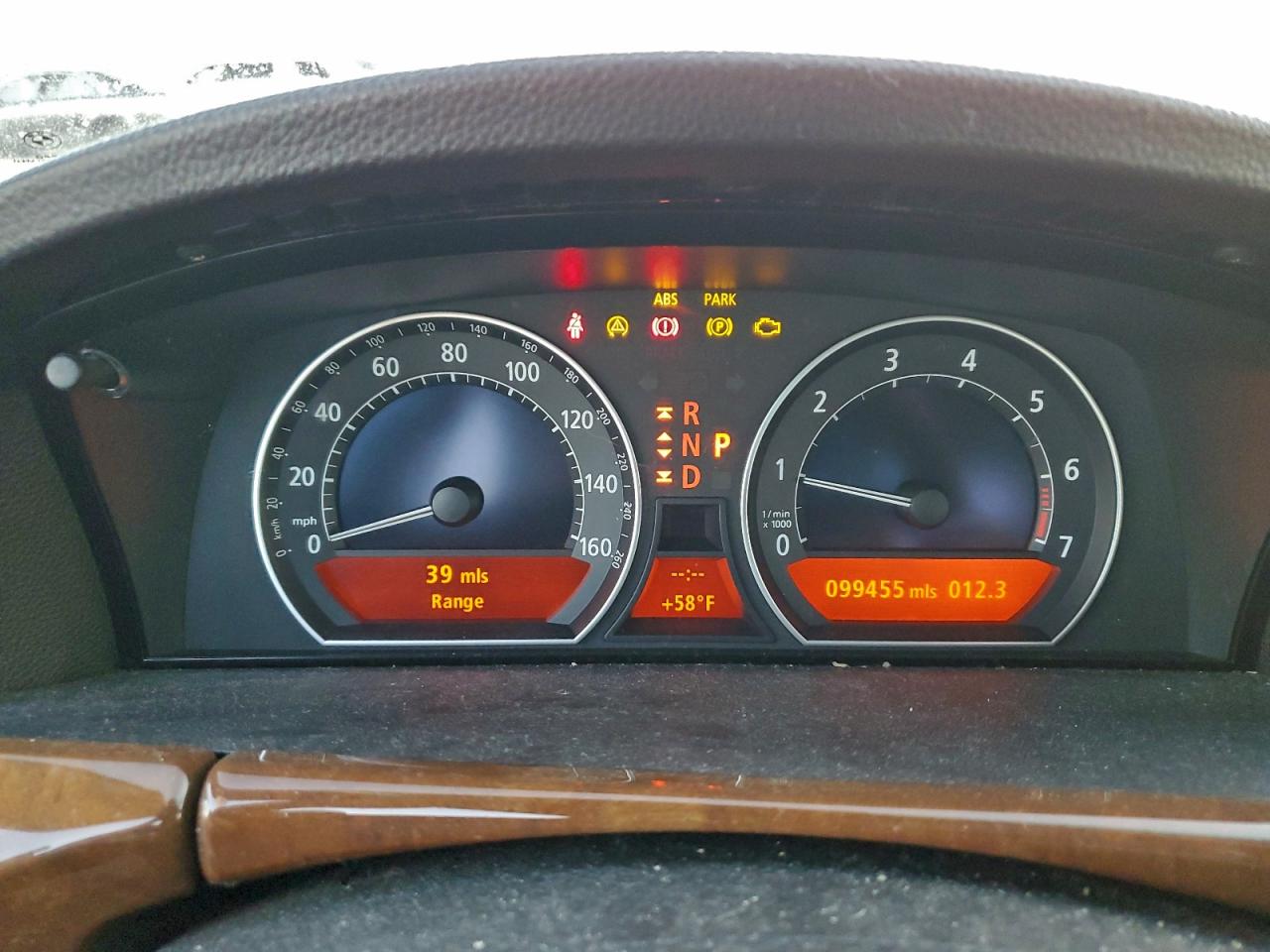 2007 BMW 750 VIN: WBAHN83537DT65203 Lot: 94587655