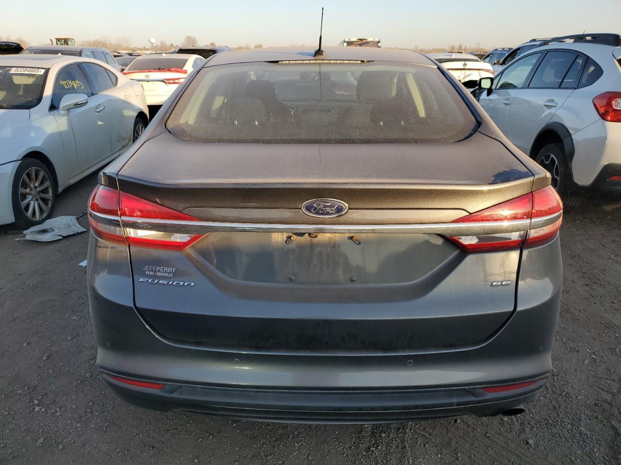 2017 Ford Fusion Se VIN: 3FA6P0H72HR104336 Lot: 92495165