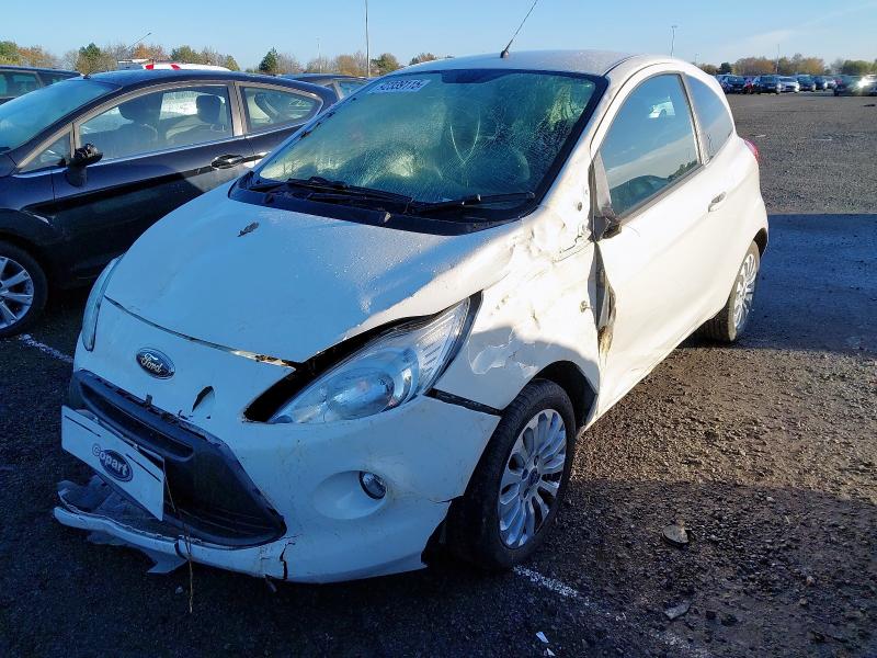2014 FORD KA 1.2 ZETEC 3DR [START STOP] for sale at Copart SANDTOFT