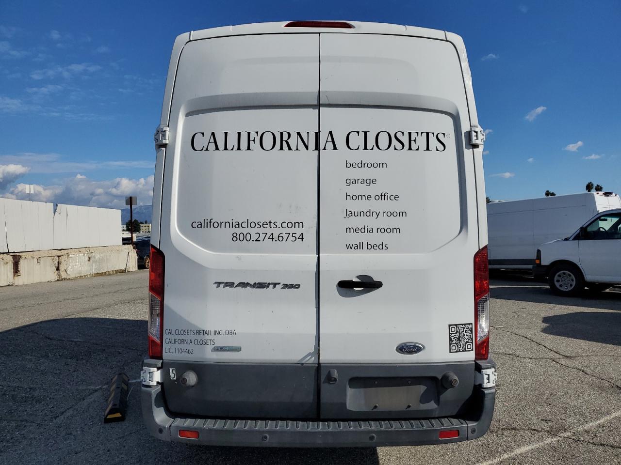 2016 Ford Transit T-350 Delivery Van VIN: 1FTBW2XG7GKB02822 Lot: 90028085