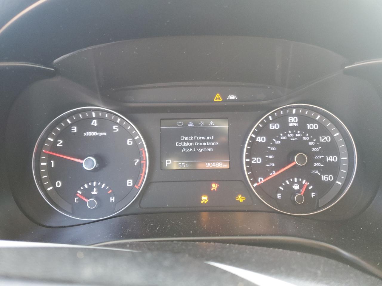 2019 Kia Forte Fe VIN: 3KPF24AD8KE112522 Lot: 91103485