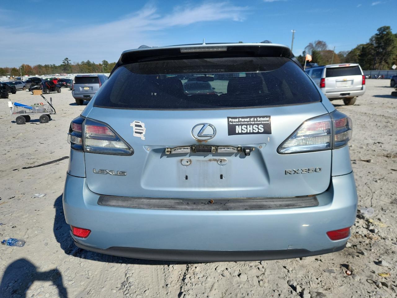 2010 Lexus Rx 350 VIN: 2T2ZK1BA3AC002745 Lot: 92815725