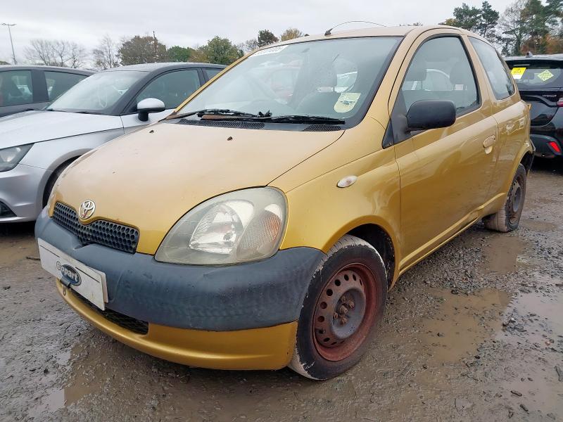 2000 TOYOTA YARIS 1.0 16V VVTI GS 3DR for sale at Copart WOLVERHAMPTON