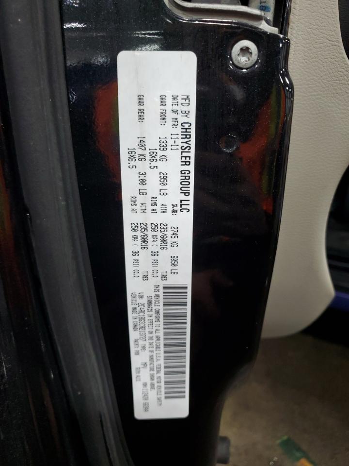 2012 Chrysler Town & Country Touring VIN: 2C4RC1BG3CR213727 Lot: 91840405