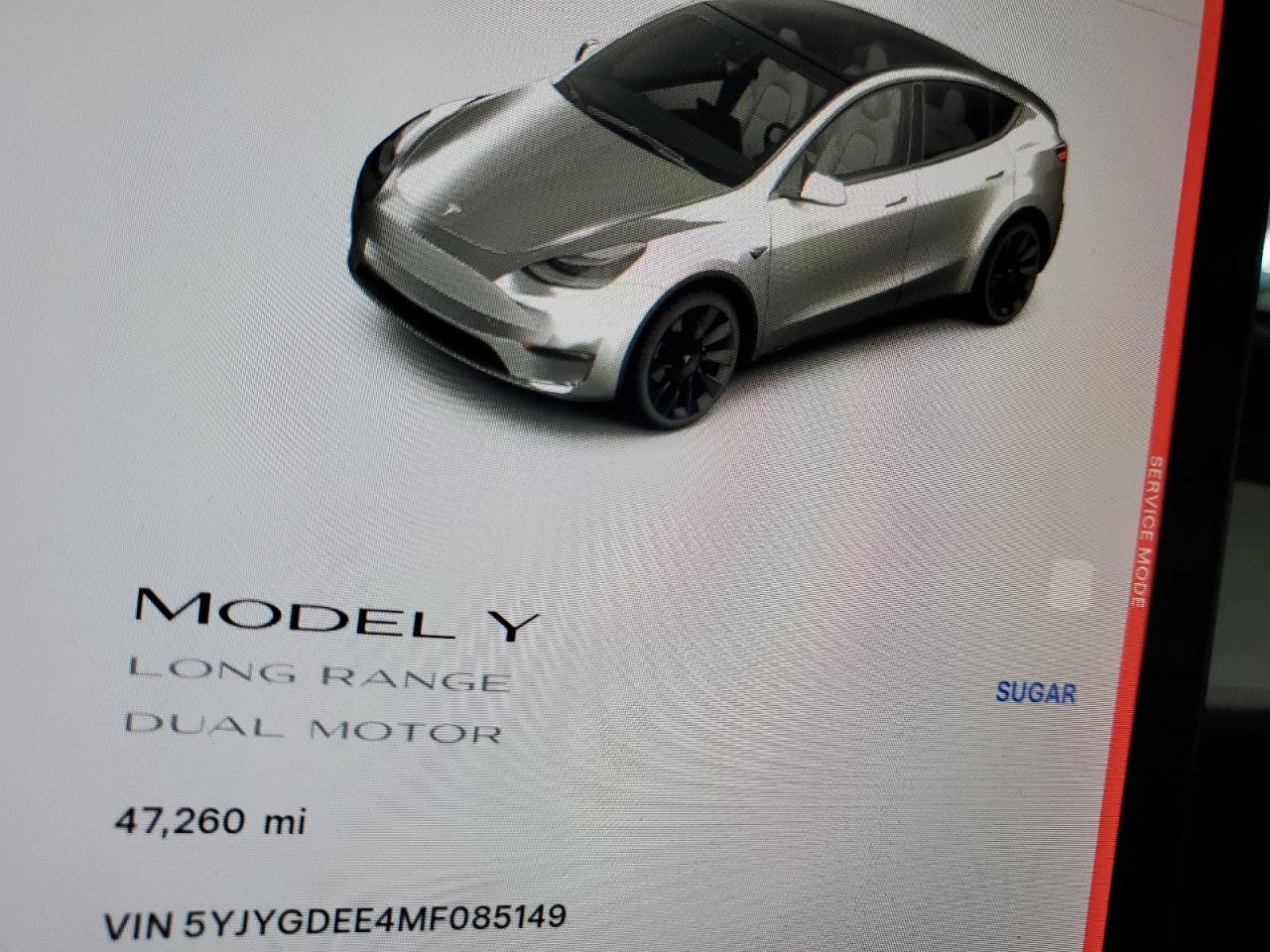 2021 Tesla Model Y VIN: 5YJYGDEE4MF085149 Lot: 92913495