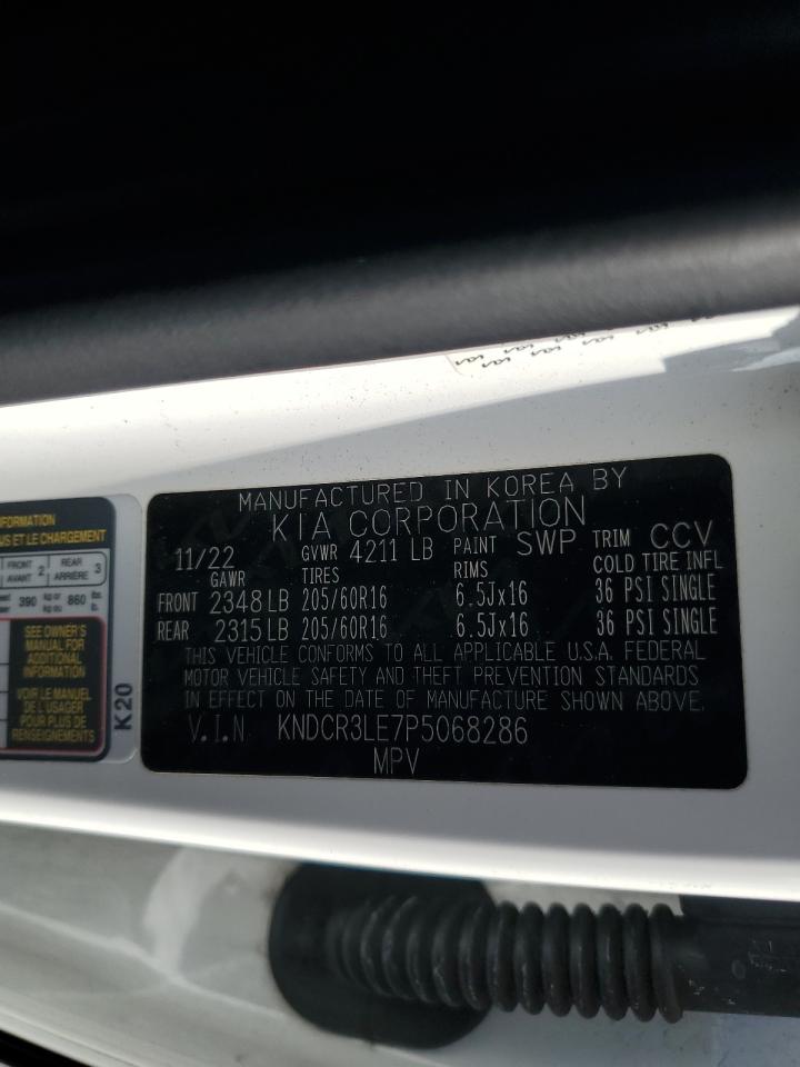 2023 Kia Niro Ex VIN: KNDCR3LE7P5068286 Lot: 90744355