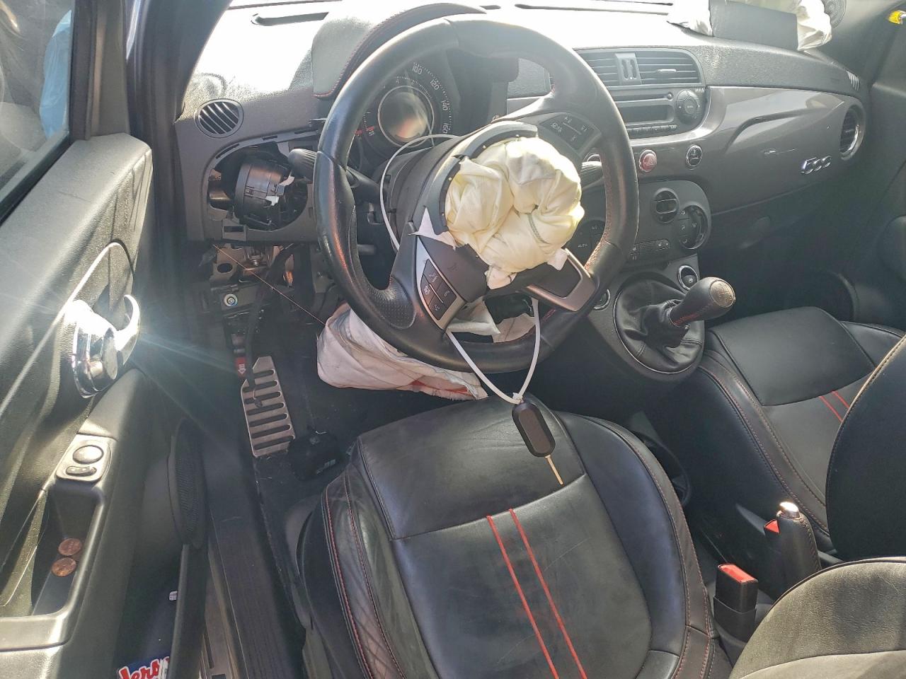 2013 Fiat 500 Abarth VIN: 3C3CFFFH8DT643639 Lot: 92209865