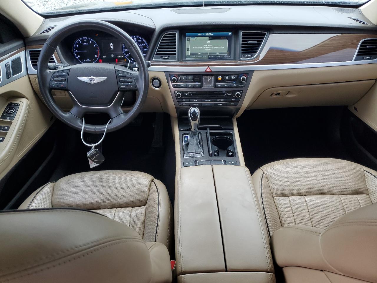 2015 Hyundai Genesis 3.8L VIN: KMHGN4JE6FU015052 Lot: 91766185