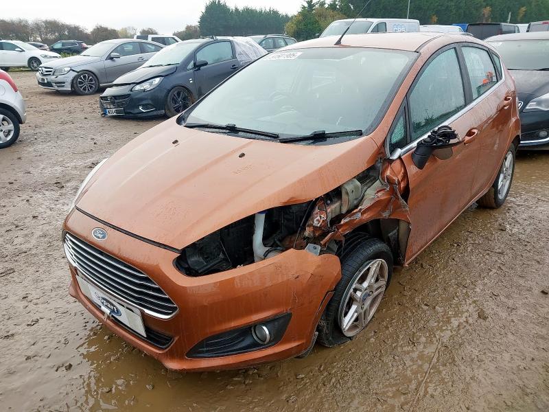 2013 FORD FIESTA 1.25 82 ZETEC 5DR for sale at Copart WISBECH