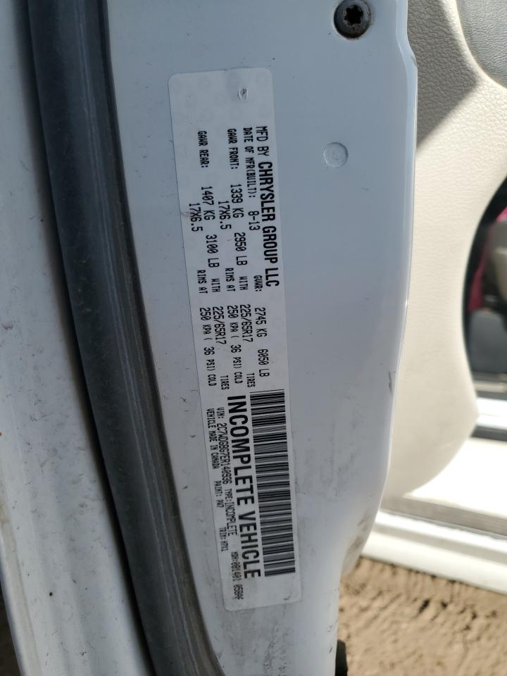 2014 Dodge Grand Caravan Se VIN: 2C7WDGBG7ER140936 Lot: 91102875