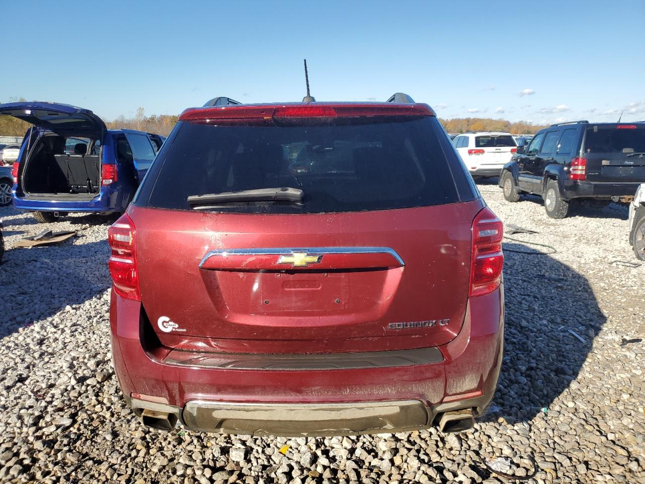 2016 Chevrolet Equinox Ltz VIN: 2GNFLGE35G6165645 Lot: 90695555