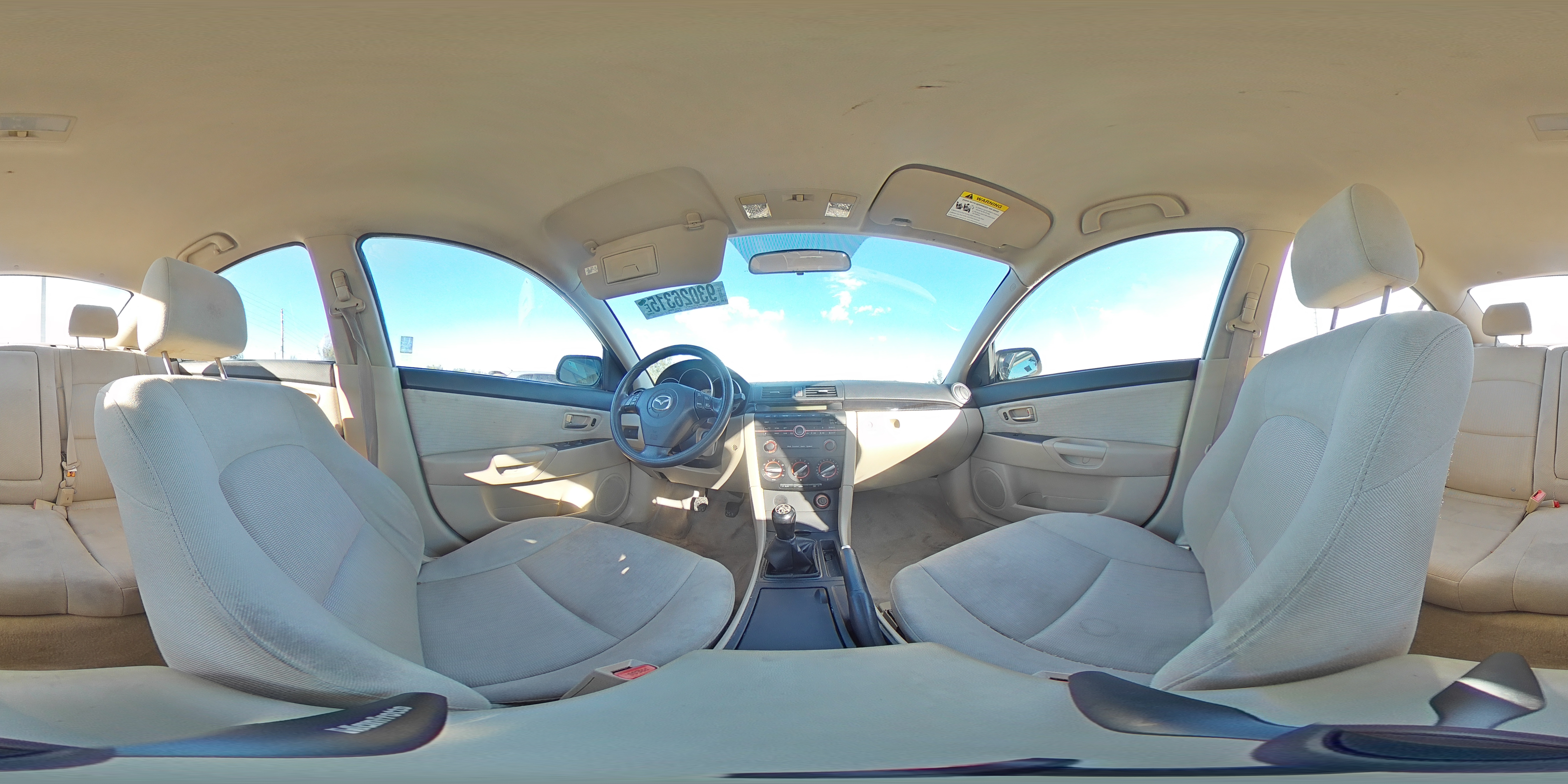 2008 Mazda 3 I VIN: JM1BK32F281836176 Lot: 93026315