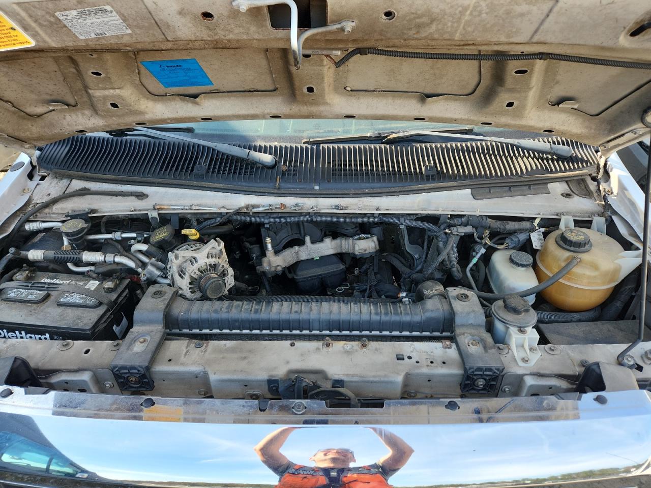 2013 Ford Econoline E350 Super Duty Cutaway Van VIN: 1FDEE3FL8DDB22853 Lot: 93028555