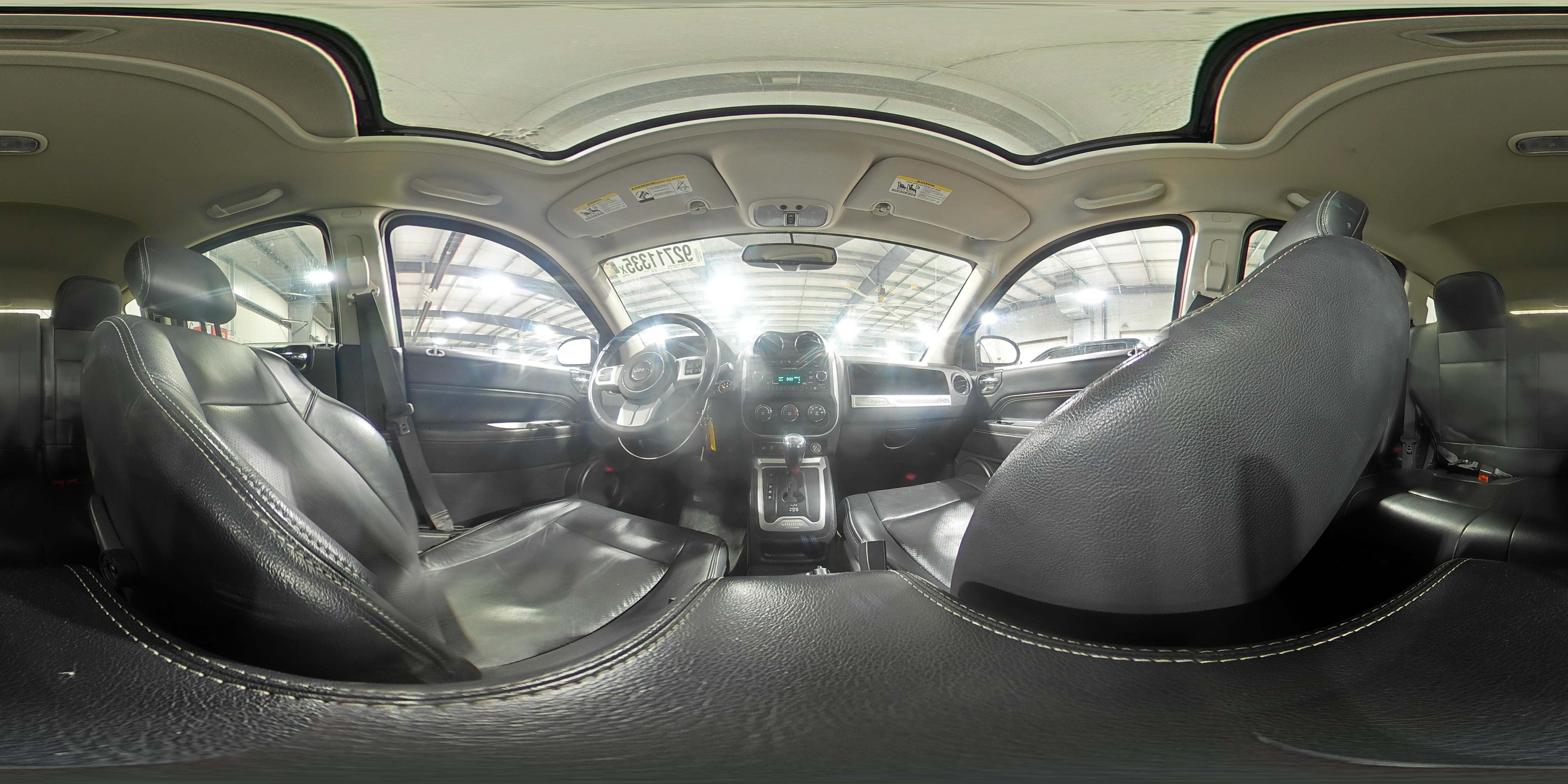 2017 Jeep Compass Latitude VIN: 1C4NJDEB3HD101025 Lot: 92711335