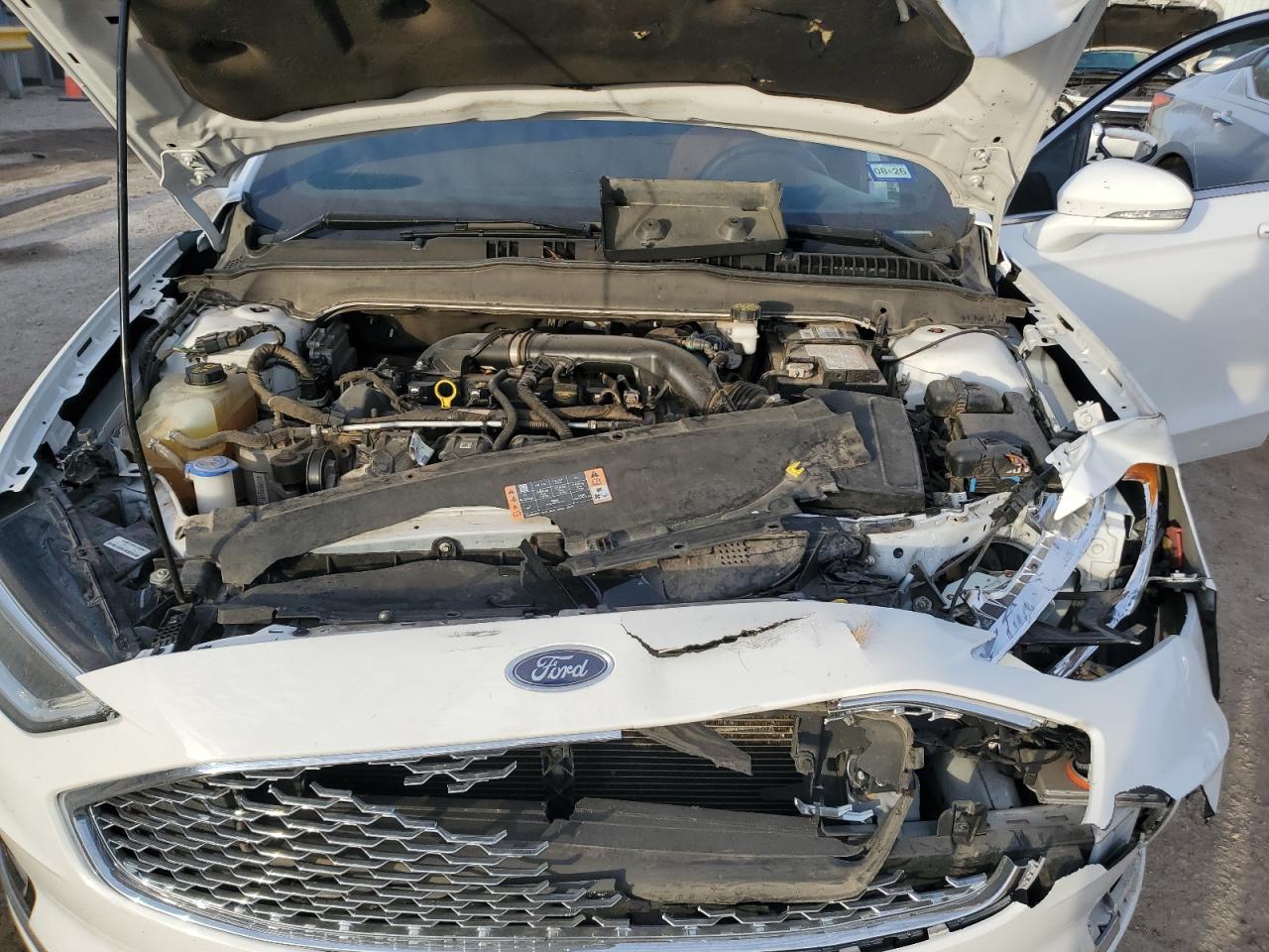 2019 Ford Fusion Titanium VIN: 3FA6P0D93KR242921 Lot: 91419735