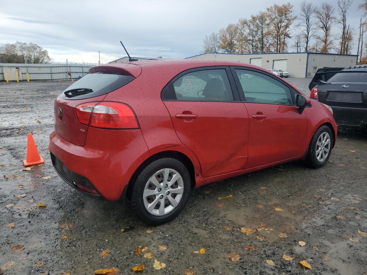 2014 Kia Rio Lx VIN: KNADM5A34E6406733 Lot: 91717935