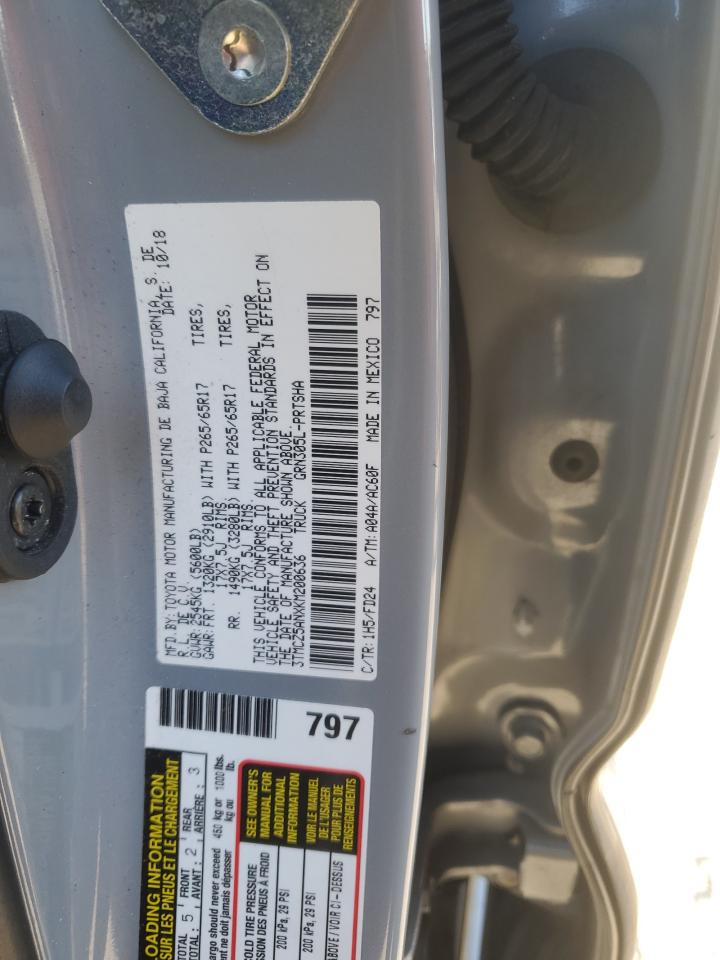 2019 Toyota Tacoma Double Cab VIN: 3TMCZ5ANXKM200636 Lot: 91264635