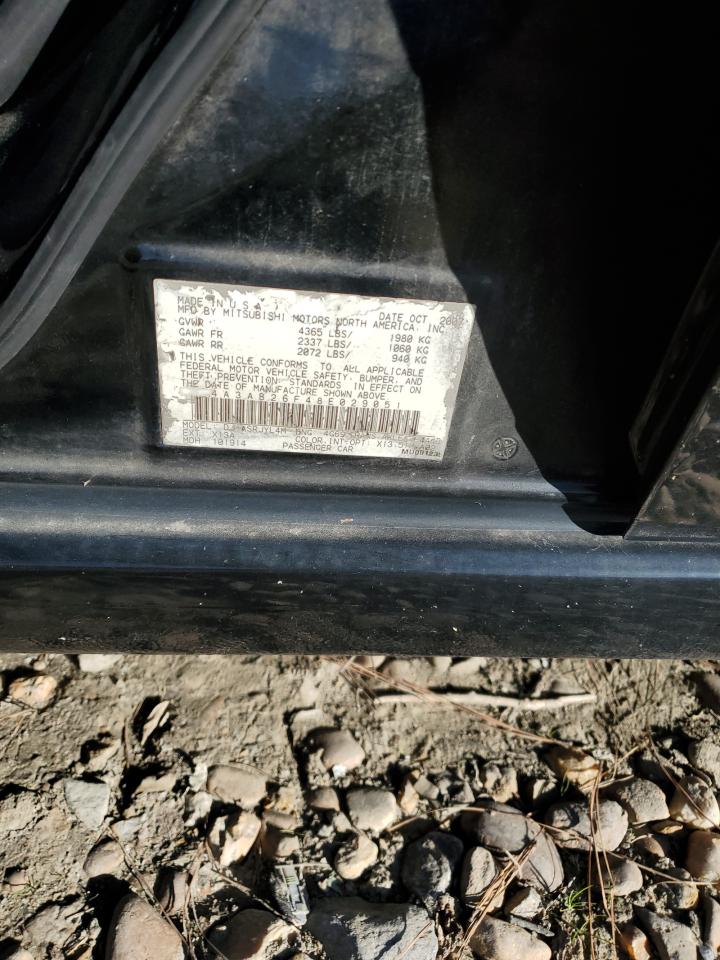 2008 Mitsubishi Galant De VIN: 4A3AB26F48E029051 Lot: 92111895