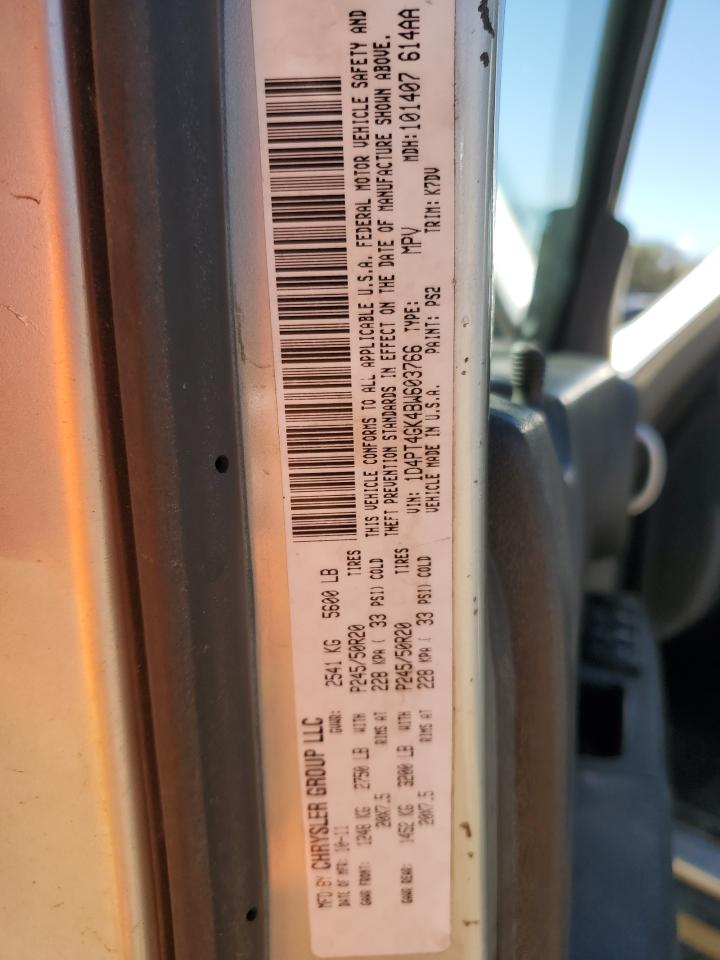 2011 Dodge Nitro Heat VIN: 1D4PT4GK4BW603766 Lot: 92179635