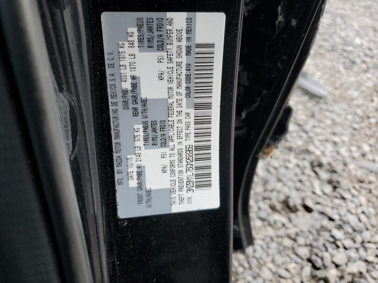 2016 Mazda 3 Touring VIN: 3MZBM1L76GM268969 Lot: 92310745