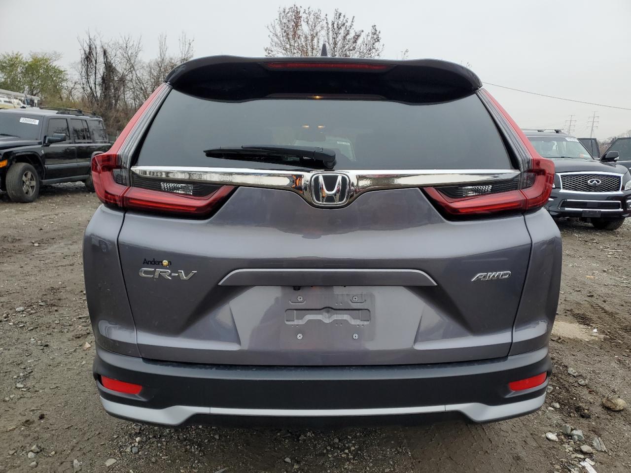 2022 Honda Cr-V Exl VIN: 2HKRW2H82NH604736 Lot: 93791895
