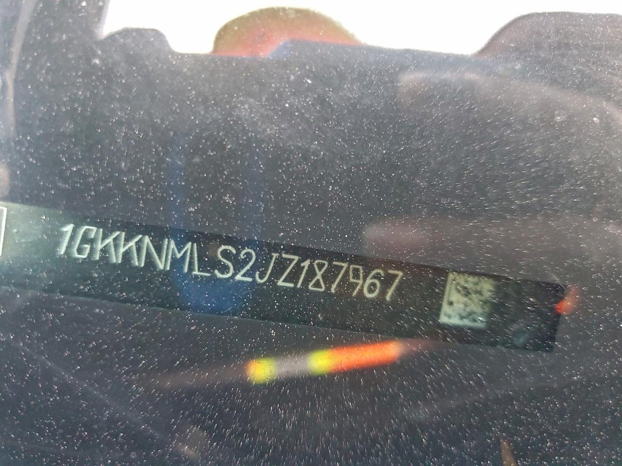 2018 GMC Acadia Slt-1 VIN: 1GKKNMLS2JZ187967 Lot: 94114535