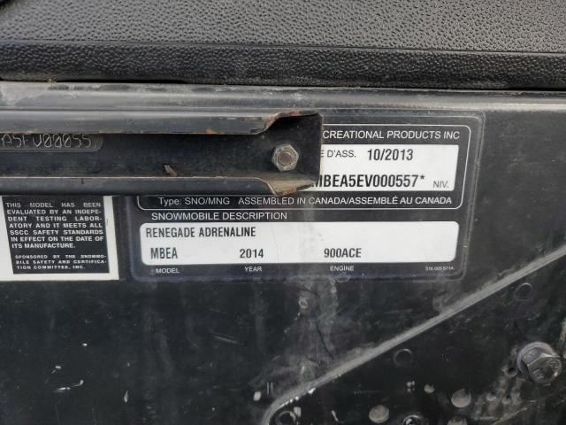 2014 SKIDOO RENEGADE  