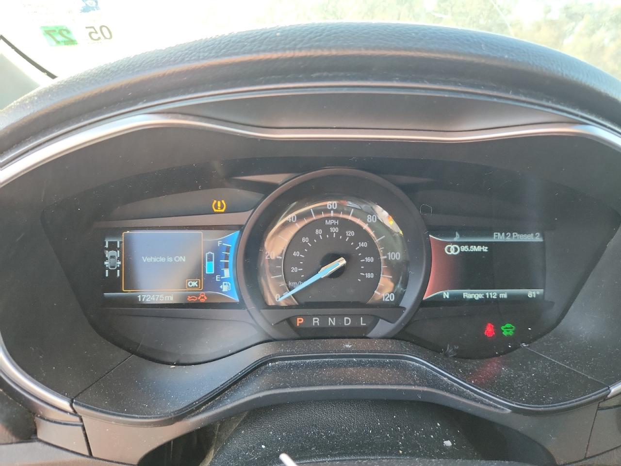 2019 Ford Fusion Titanium VIN: 3FA6P0RU6KR121524 Lot: 92661265