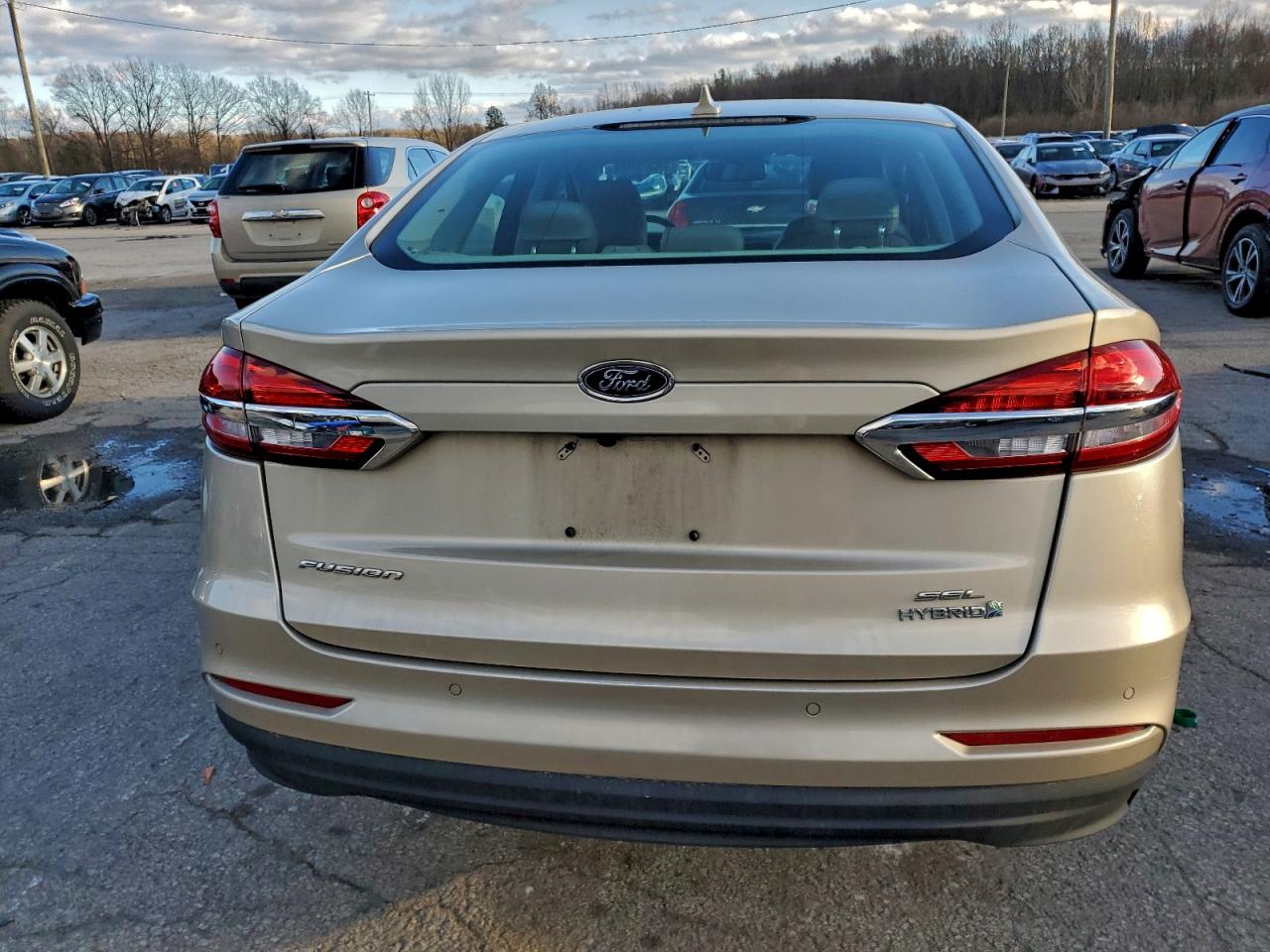 2019 Ford Fusion Sel VIN: 3FA6P0MU4KR255990 Lot: 94575965