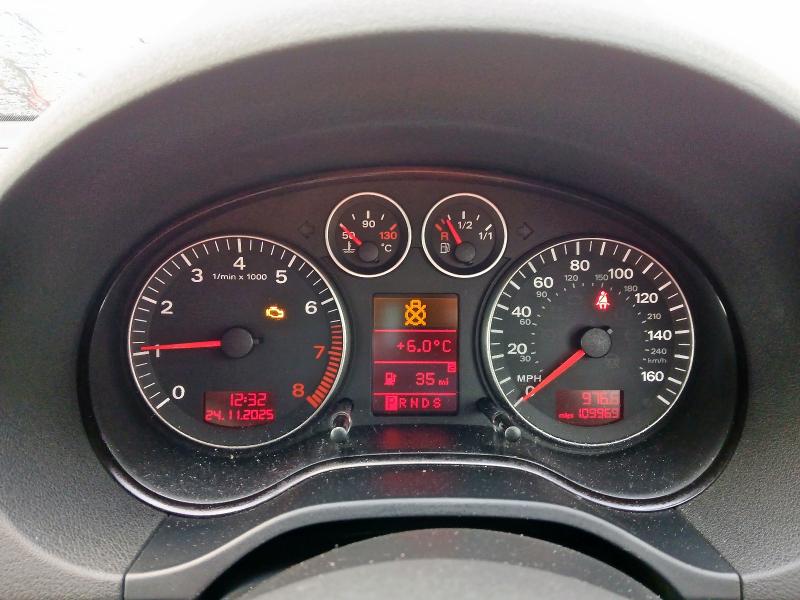 2006 AUDI A3 3.2 V6 QUATTRO SPORT 3DR DSG