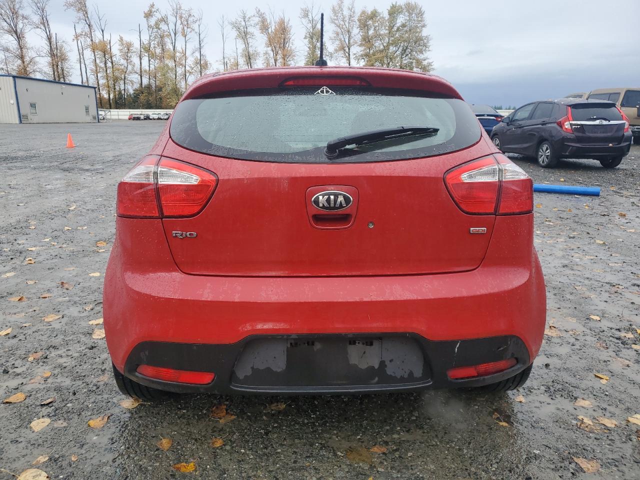 2014 Kia Rio Lx VIN: KNADM5A34E6406733 Lot: 91717935