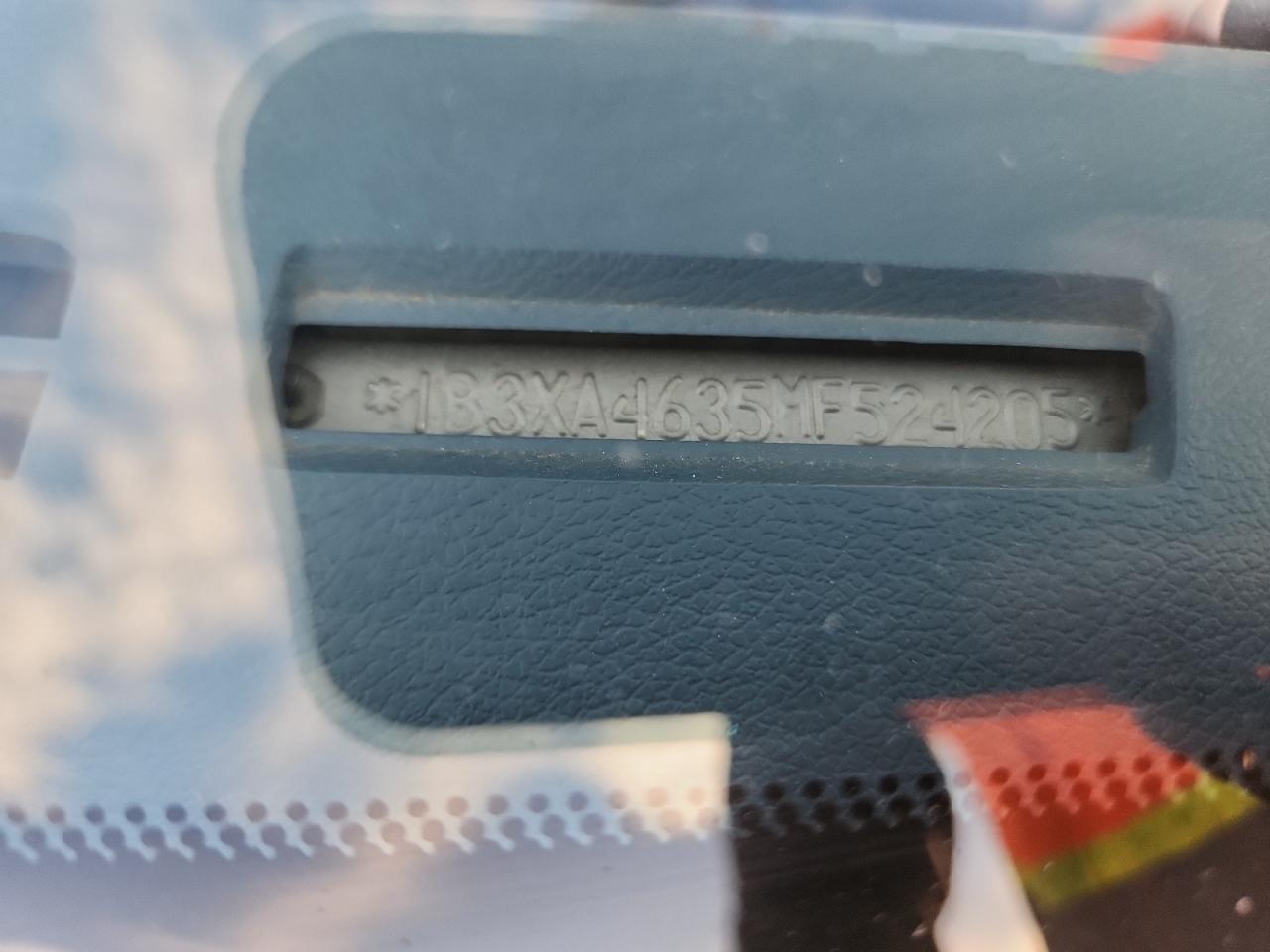 1991 Dodge Spirit VIN: 1B3XA4635MF524205 Lot: 93148015