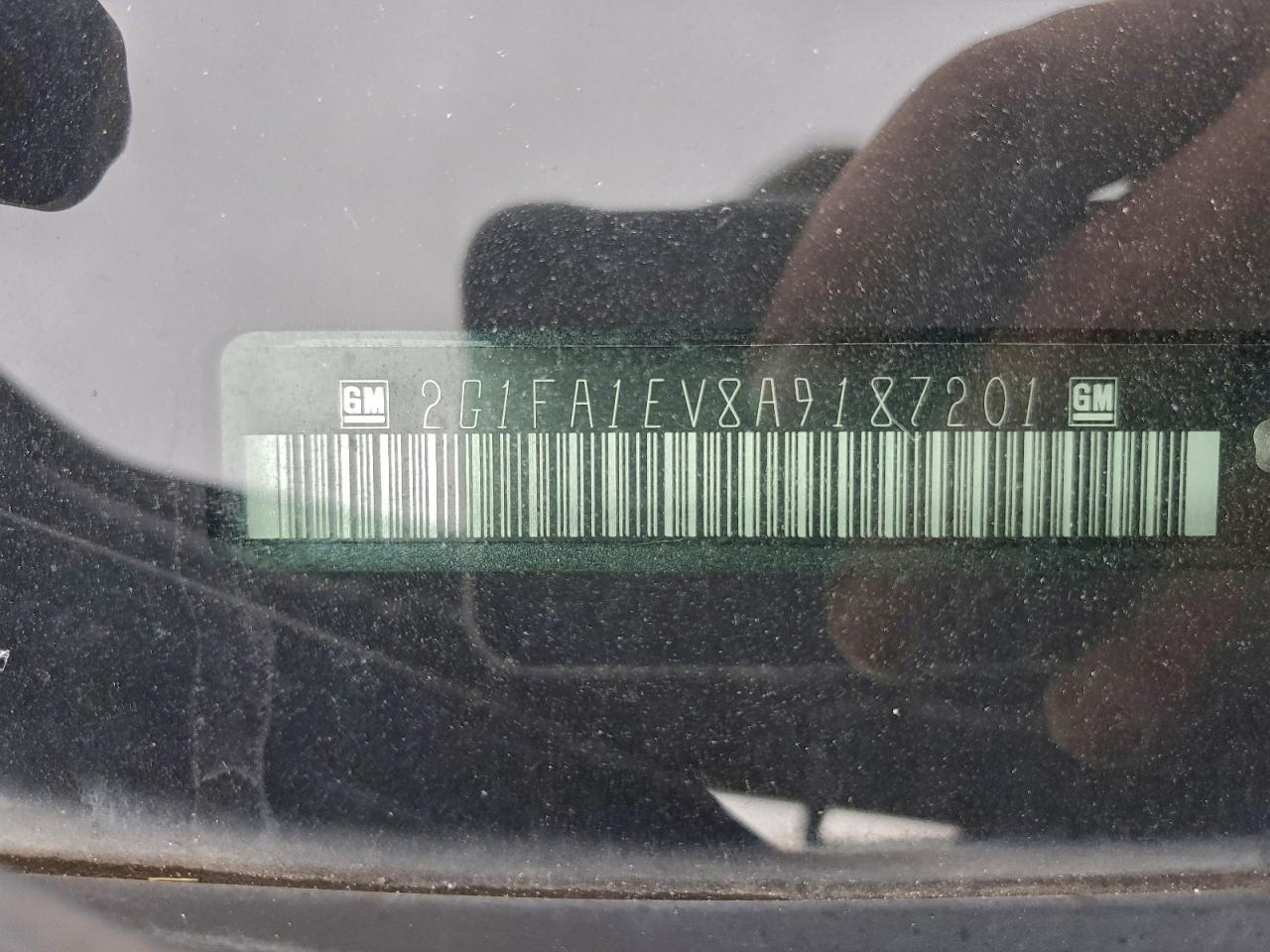 2010 Chevrolet Camaro Ls VIN: 2G1FA1EV8A9187201 Lot: 93786415