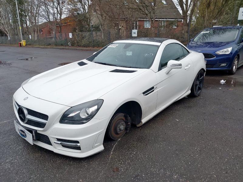 2015 MERCEDES-BENZ SLK250 AMG SPORT CDI BLUE  for sale at Copart GLOUCESTER