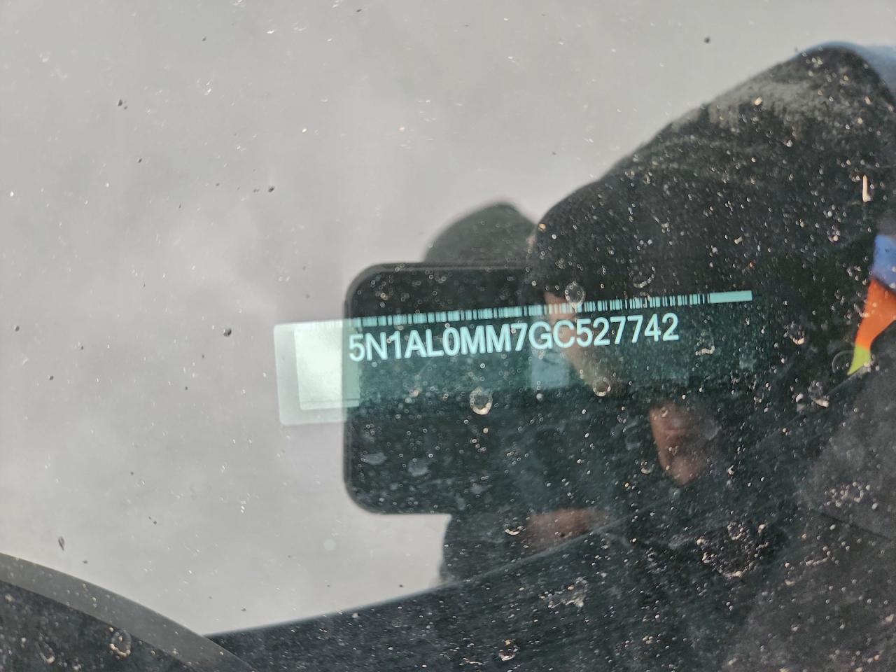 2016 Infiniti Qx60 VIN: 5N1AL0MM7GC527742 Lot: 94149135