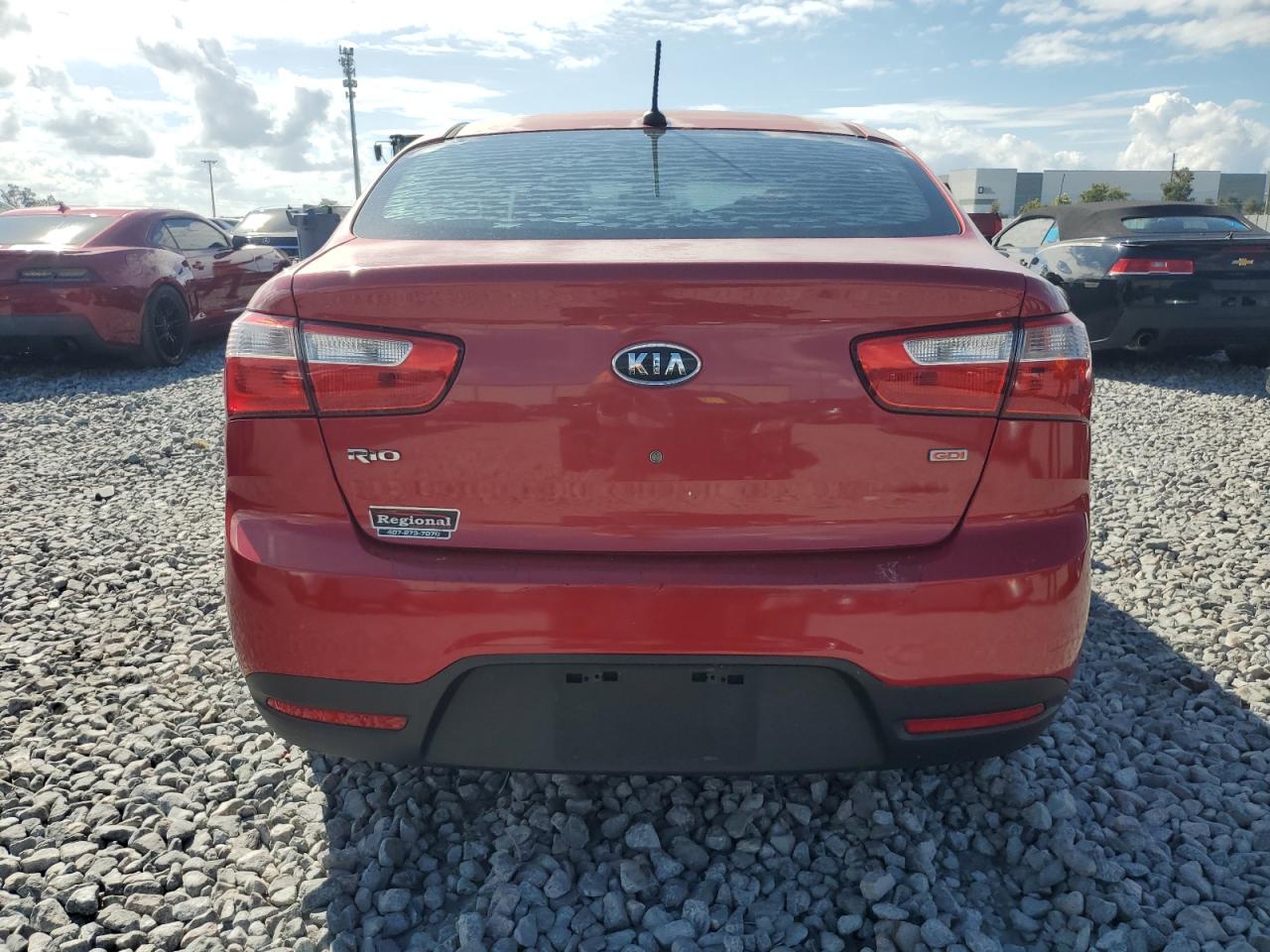 2013 Kia Rio Lx VIN: KNADM4A35D6133892 Lot: 91726895