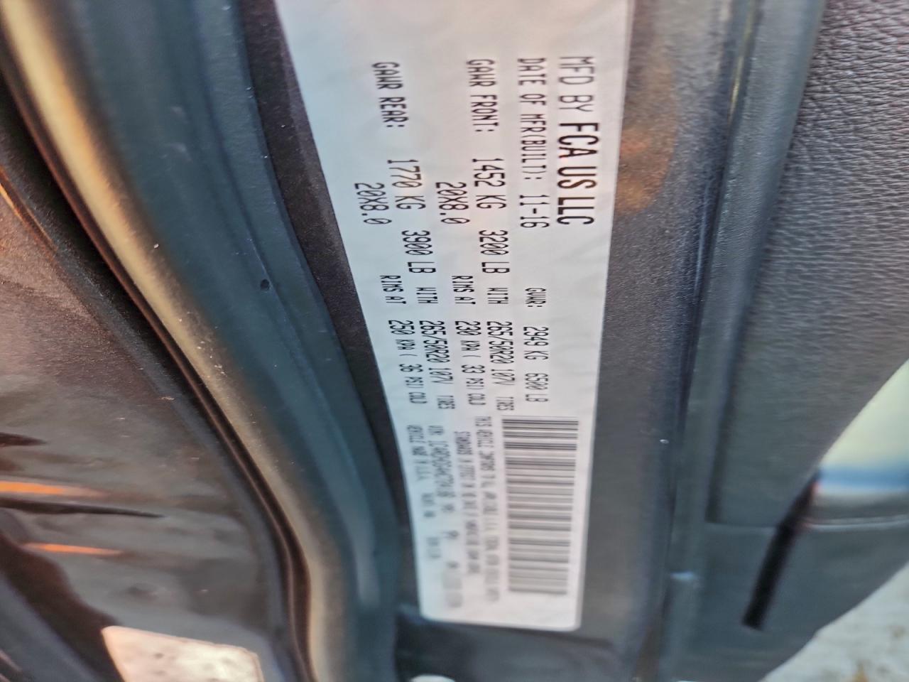 2017 Dodge Durango Gt VIN: 1C4RDHDG4HC724186 Lot: 93217445