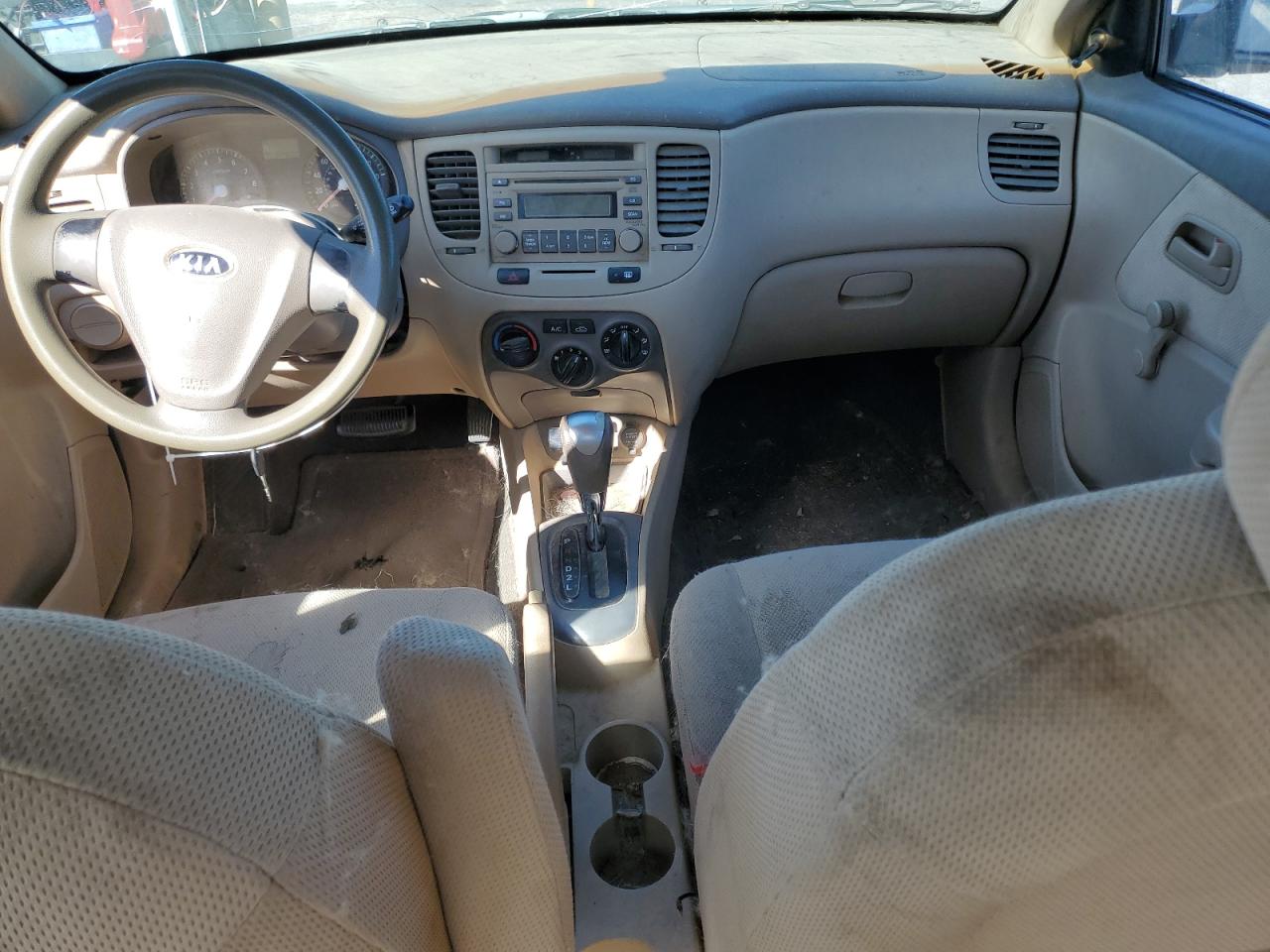 2007 Kia Rio Base VIN: KNADE123576206645 Lot: 92061745