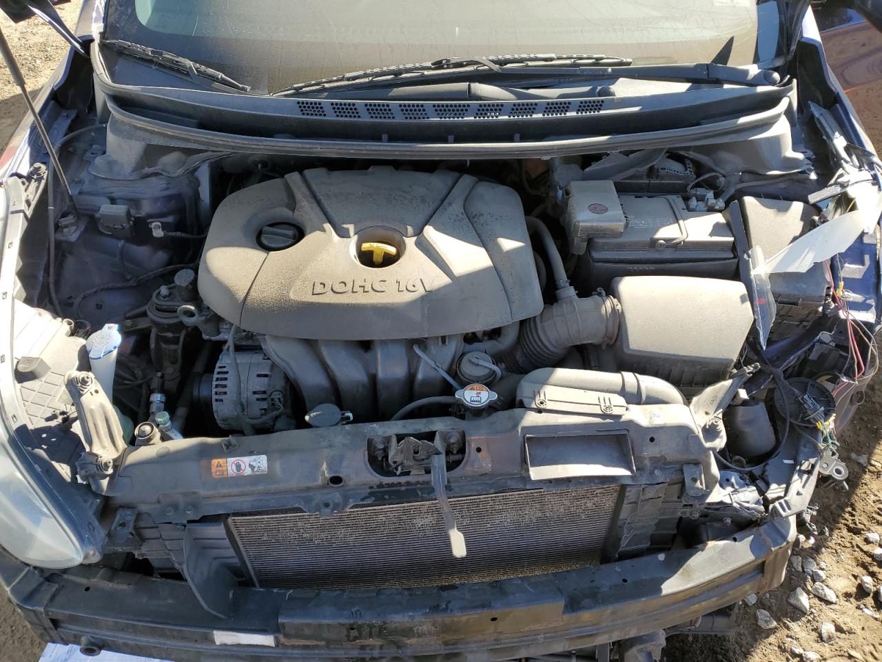 2013 Hyundai Elantra Gls VIN: 5NPDH4AEXDH403357 Lot: 90887195