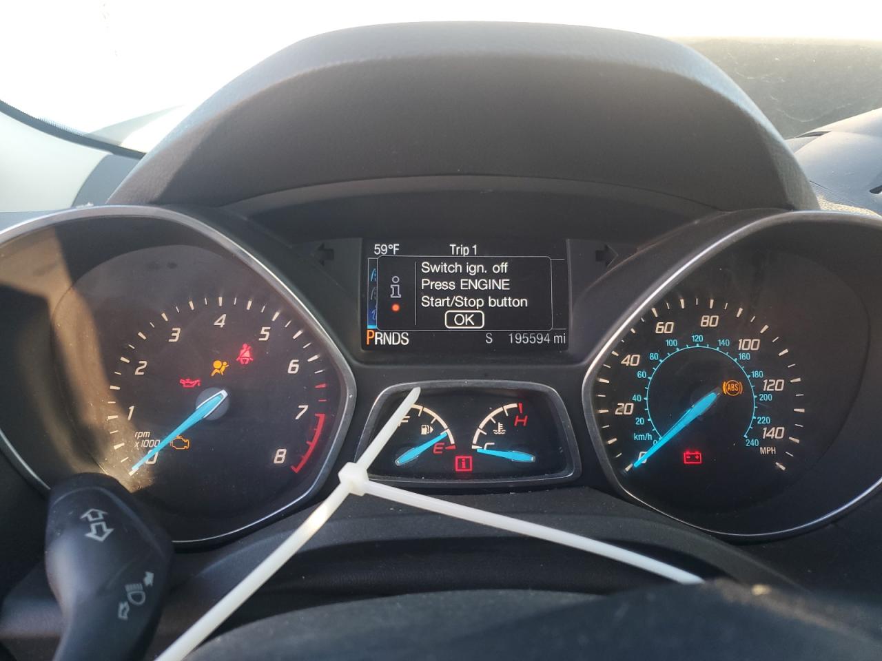 2014 Ford Escape Titanium VIN: 1FMCU0JX0EUA21844 Lot: 91037145